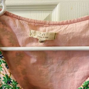 🍀super cute floral blouse top